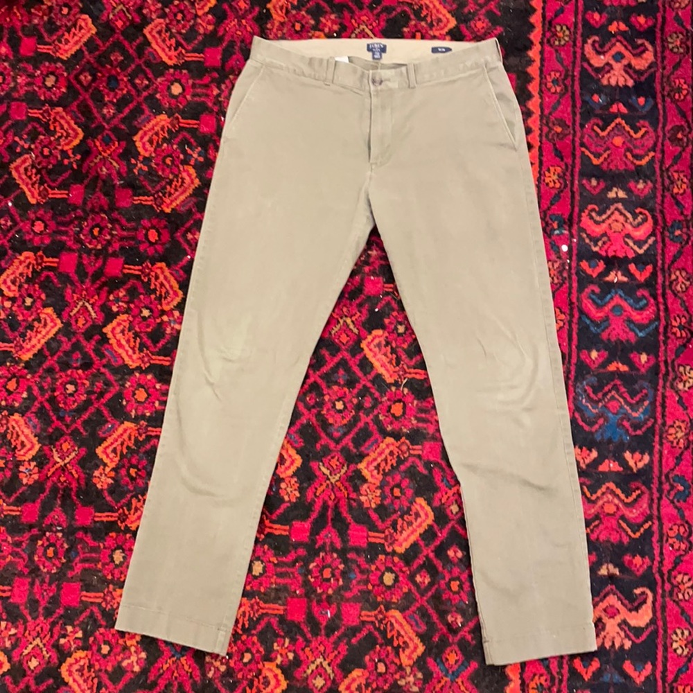 J. CREW CHINOS - slim 34x32